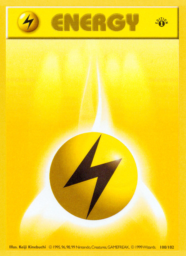 Lightning Energy — illustrated card