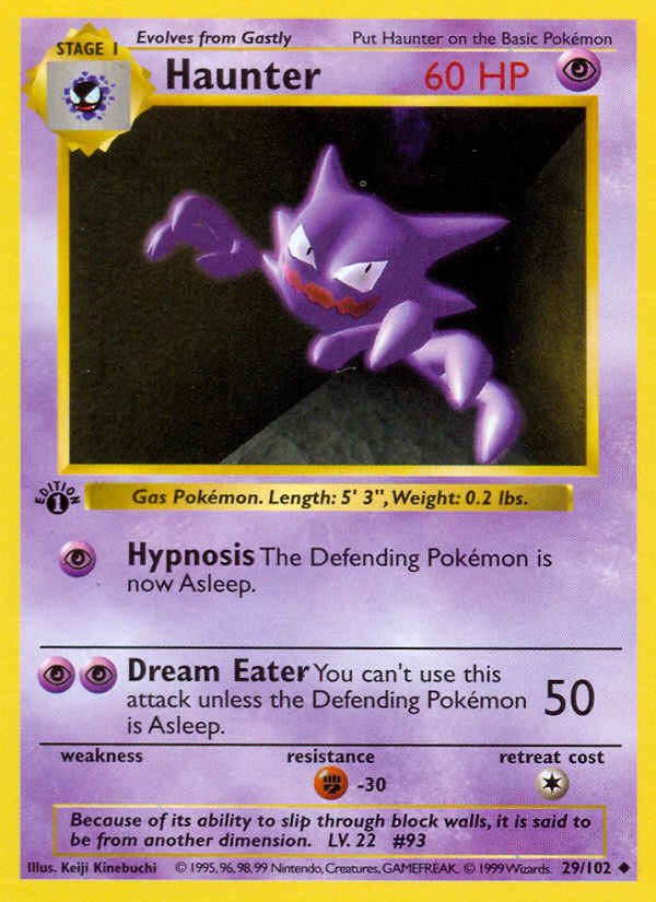 Haunter — illustrated card