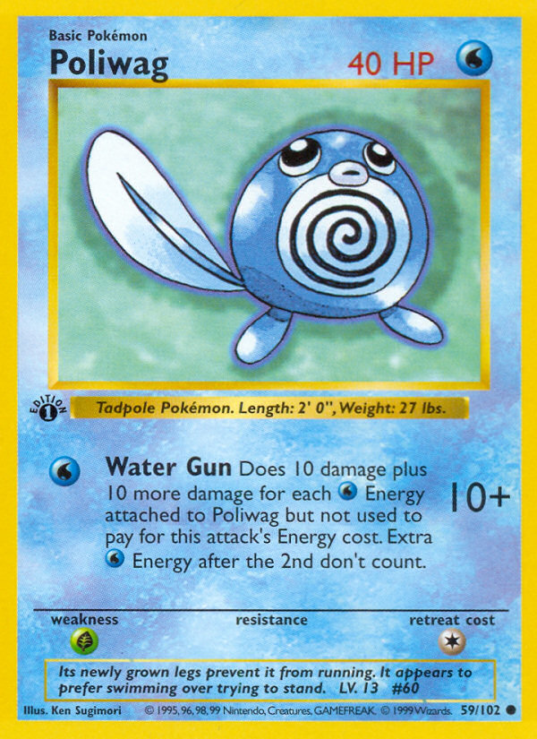 Poliwag — illustrated card