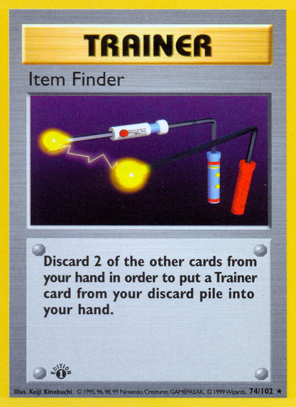 Item Finder — illustrated card