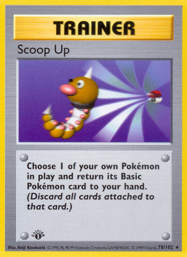 Scoop Up — illustrated card