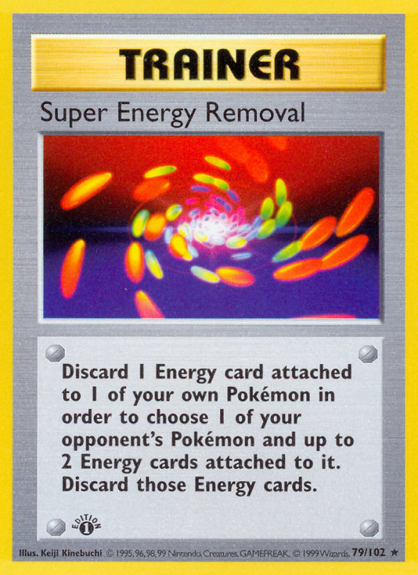 Super Energy Removal — illustrated card