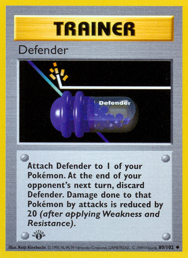 Defender — illustrated card