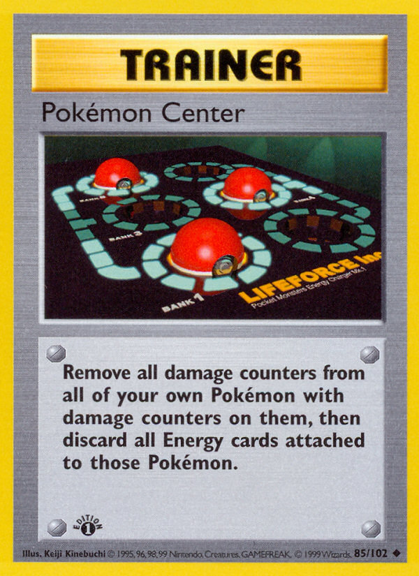 Pokémon Center — illustrated card