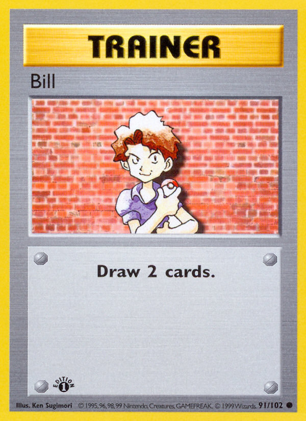 Bill — illustrated card
