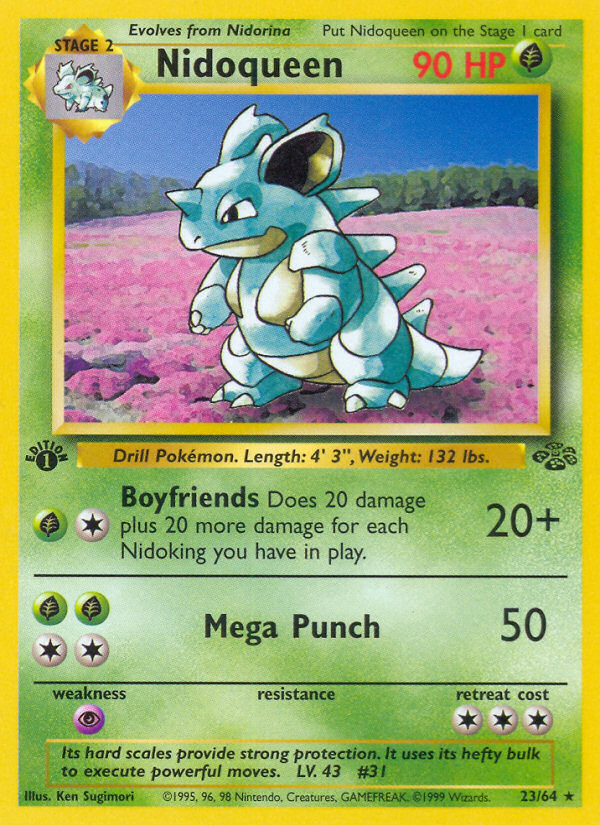 Nidoqueen — illustrated card