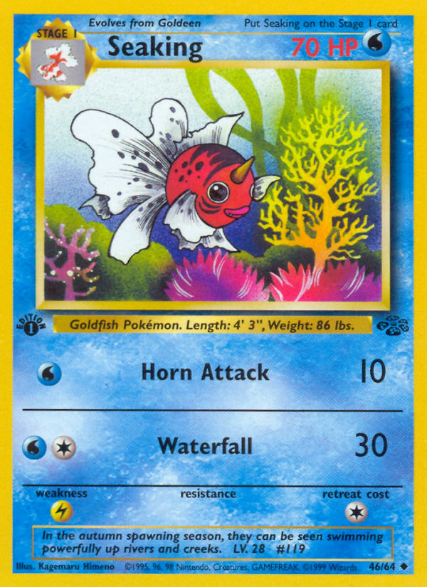 Seaking — illustrated card