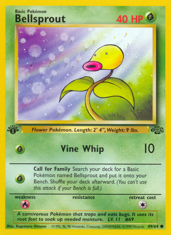 Bellsprout — illustrated card