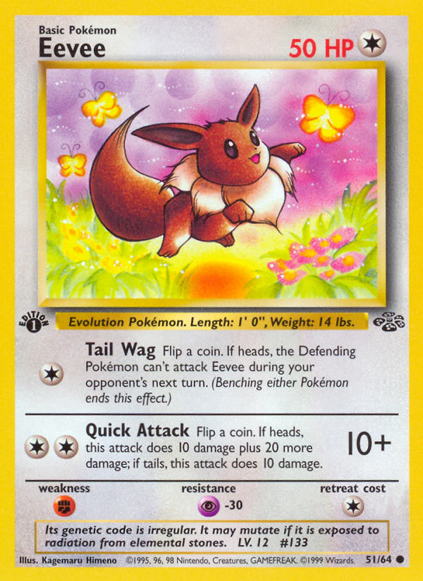 Eevee — illustrated card