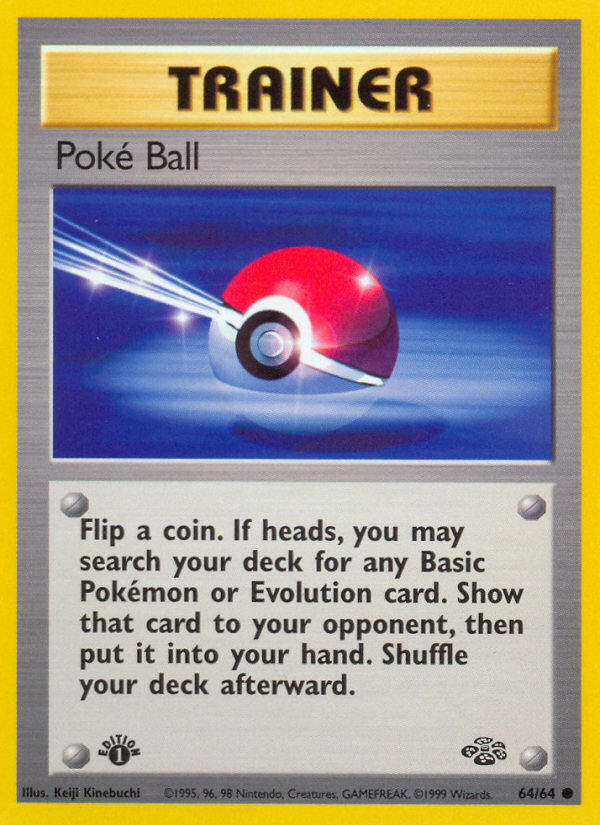 Poké Ball — illustrated card