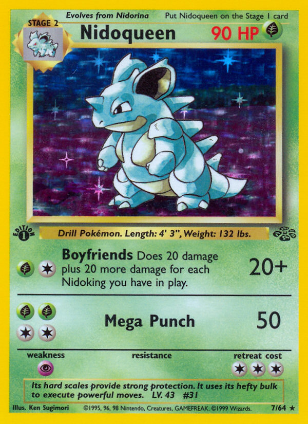 Nidoqueen — illustrated card