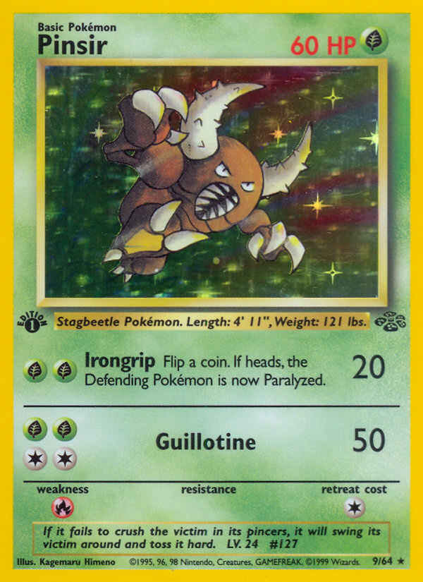 Pinsir — illustrated card