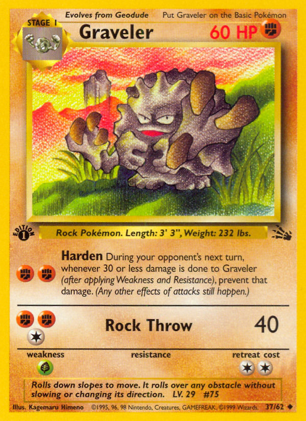 Graveler — illustrated card