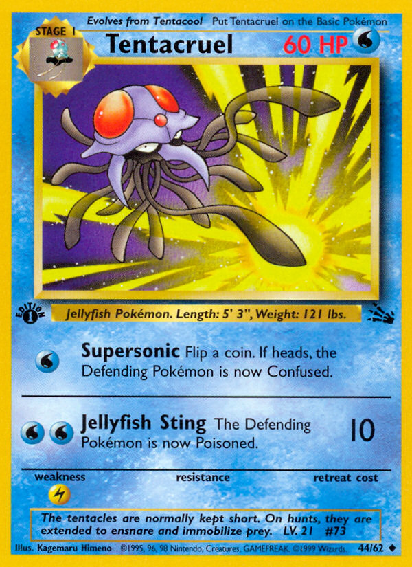 Tentacruel — illustrated card