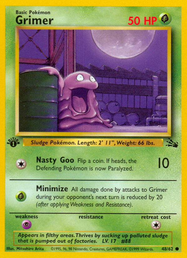 Grimer — illustrated card
