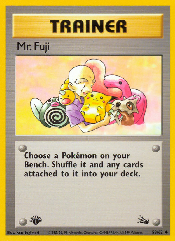 Mr. Fuji — illustrated card