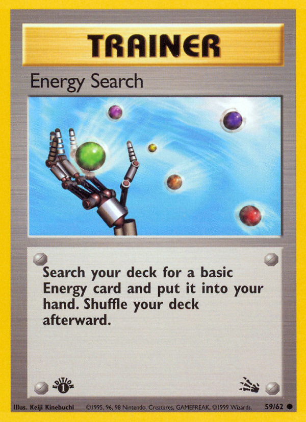 Energy Search — illustrated card