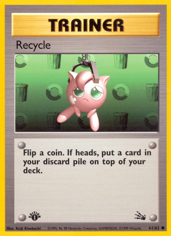 Recycle — illustrated card