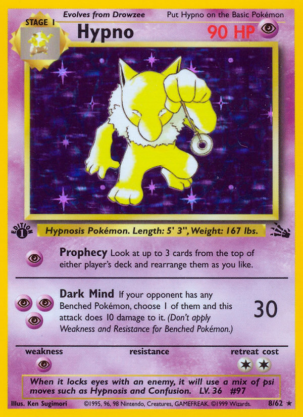 Hypno — illustrated card