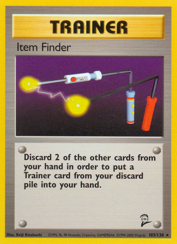 Item Finder — illustrated card