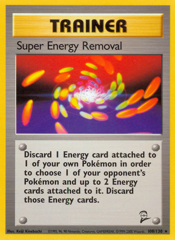 Super Energy Removal — illustrated card