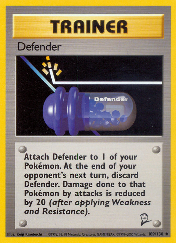 Defender — illustrated card