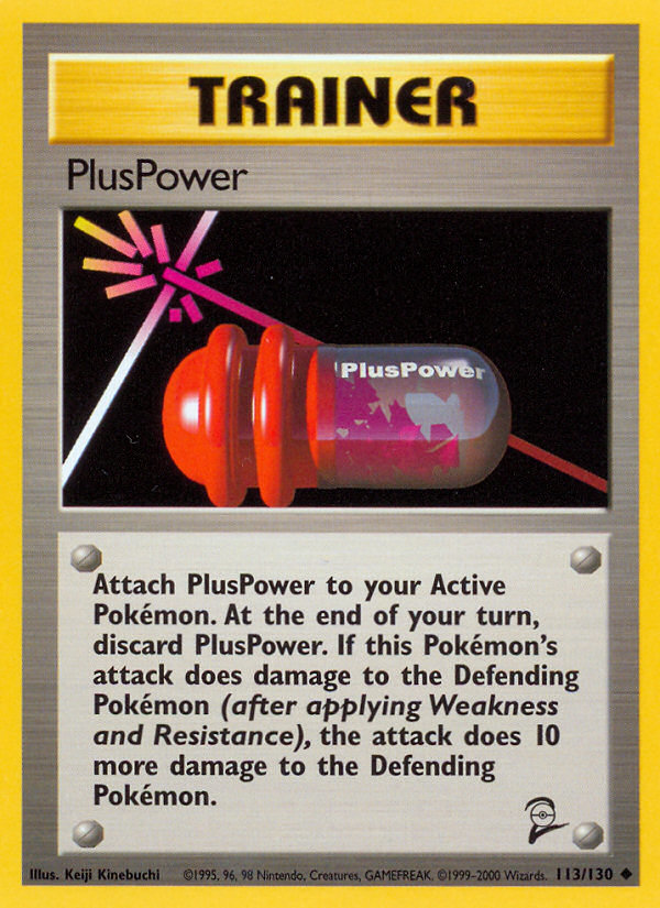 PlusPower — illustrated card