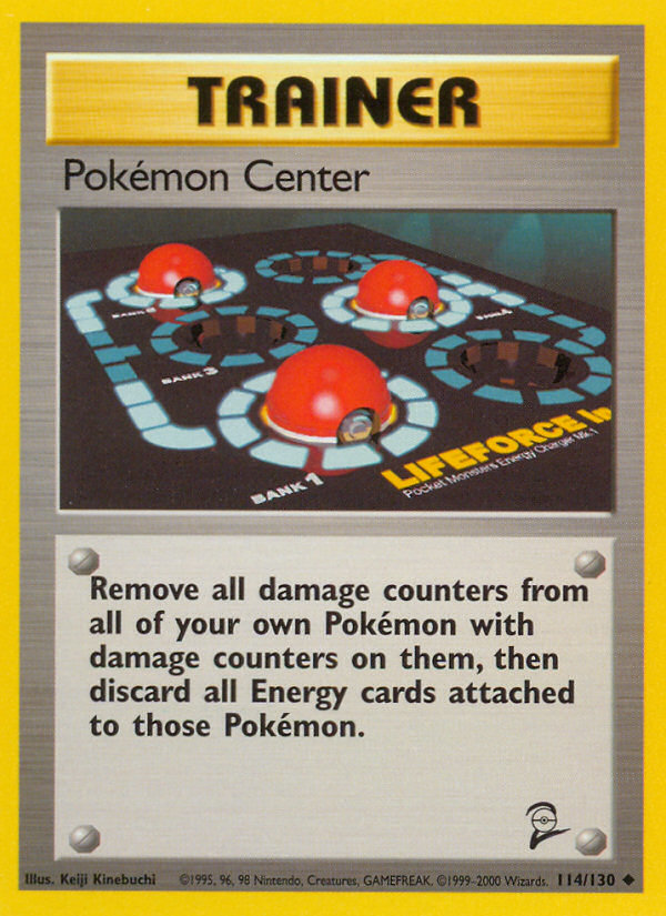 Pokémon Center — illustrated card