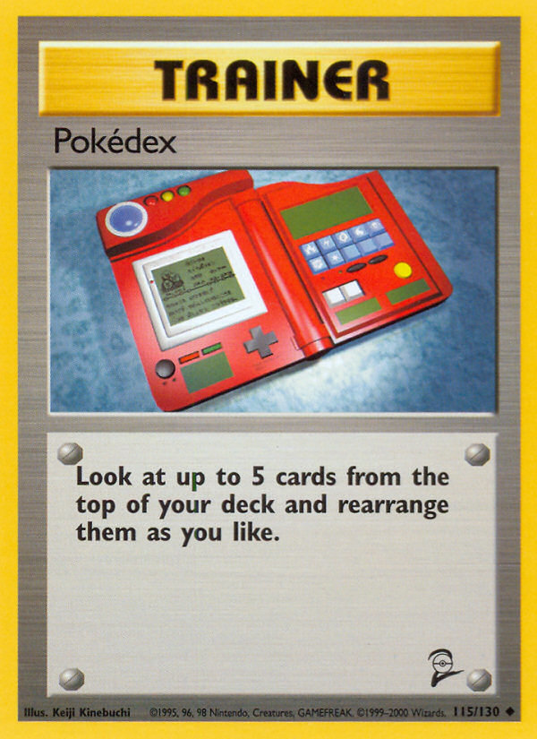 Pokédex — illustrated card