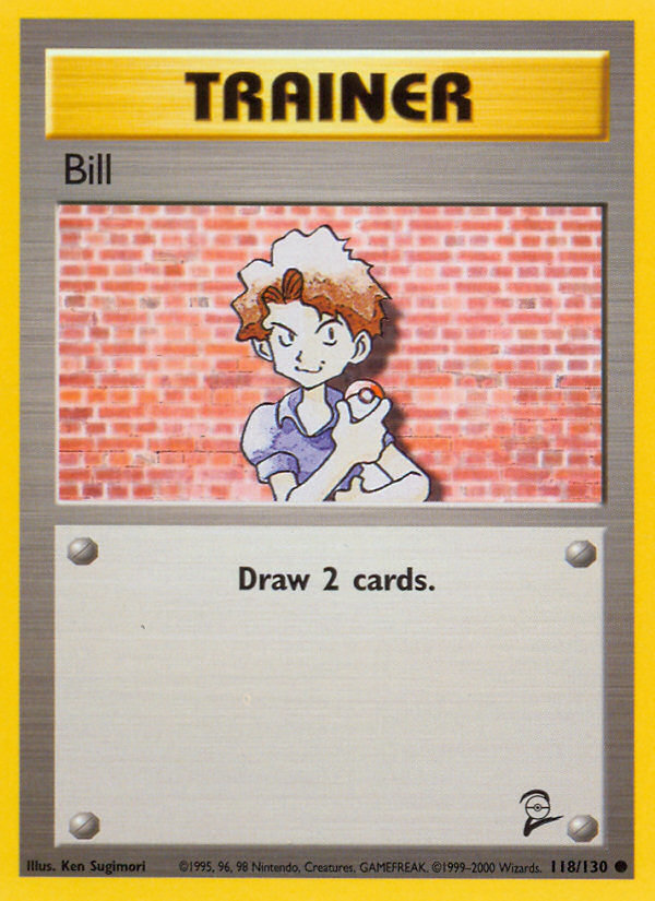 Bill — illustrated card