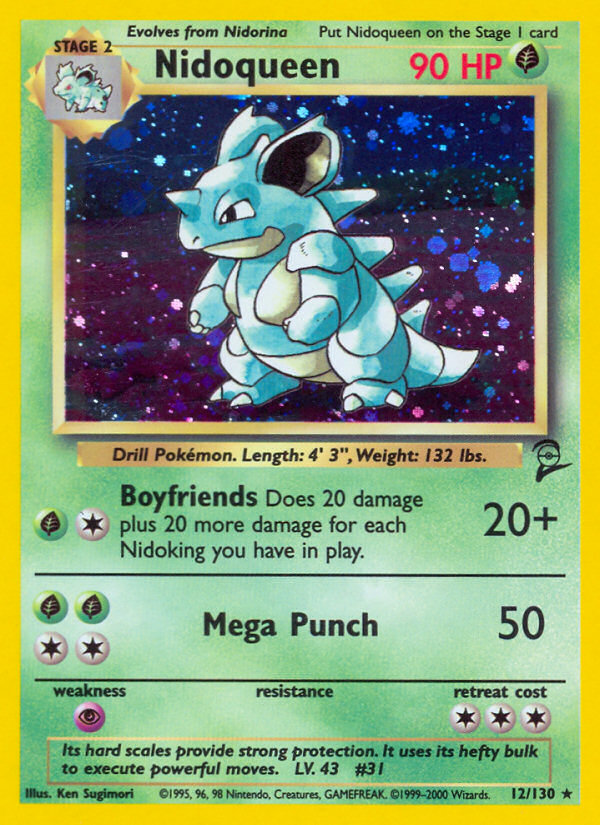 Nidoqueen — illustrated card
