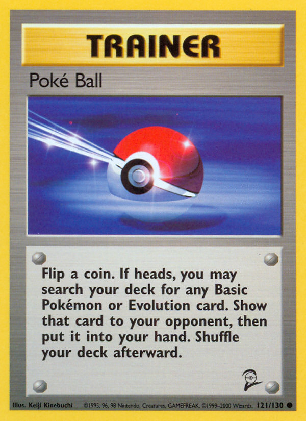 Poké Ball — illustrated card