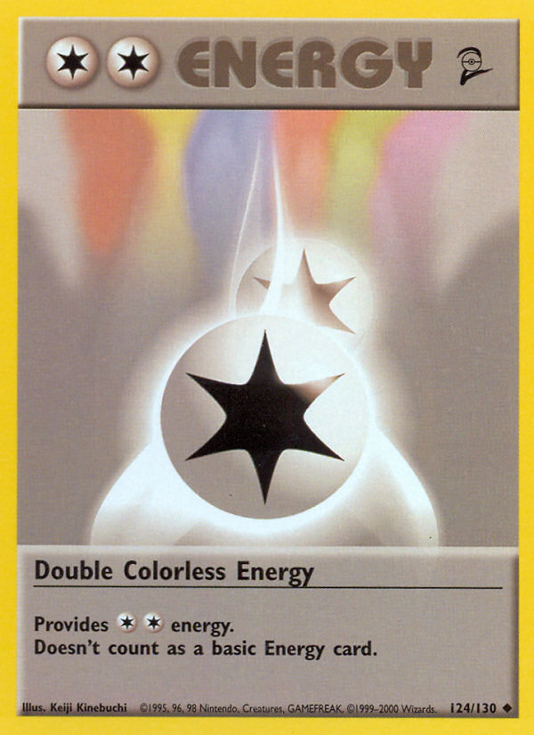 Double Colorless Energy — illustrated card