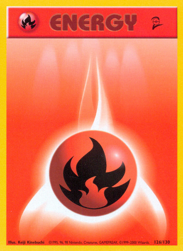 Fire Energy — illustrated card