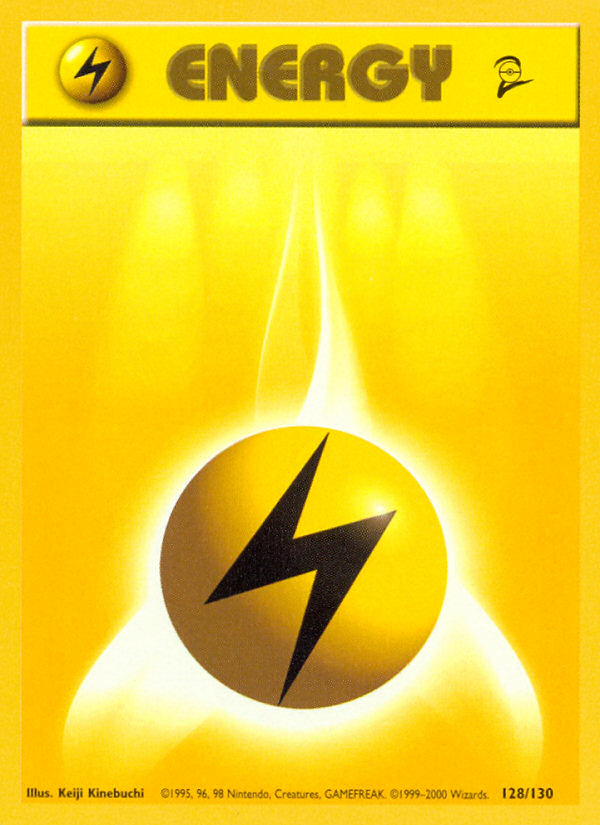 Lightning Energy — illustrated card