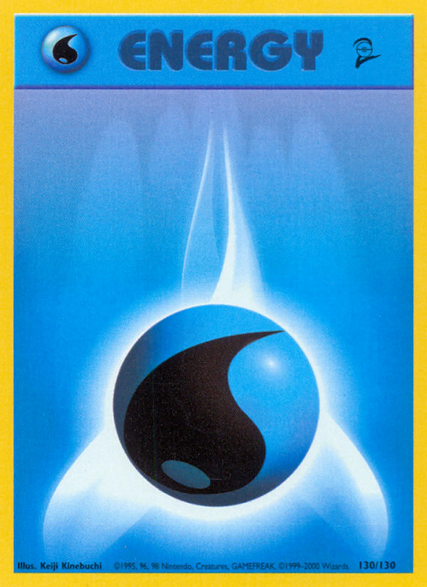 Water Energy — illustrated card