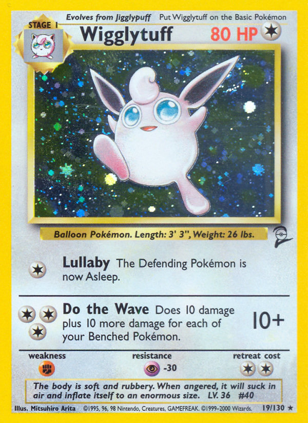 Wigglytuff — illustrated card