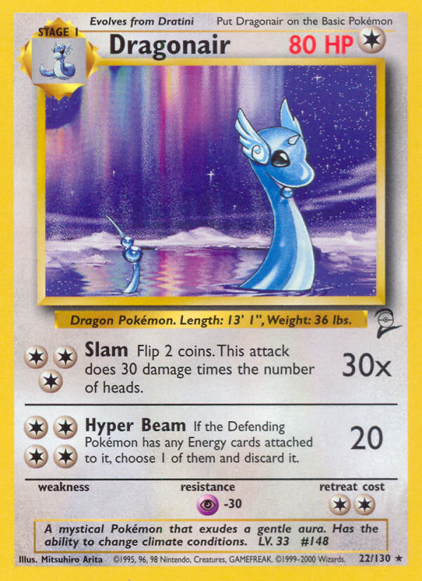 Dragonair — illustrated card
