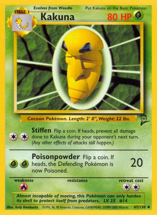 Kakuna — illustrated card