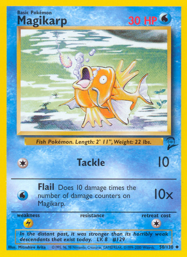 Magikarp — illustrated card
