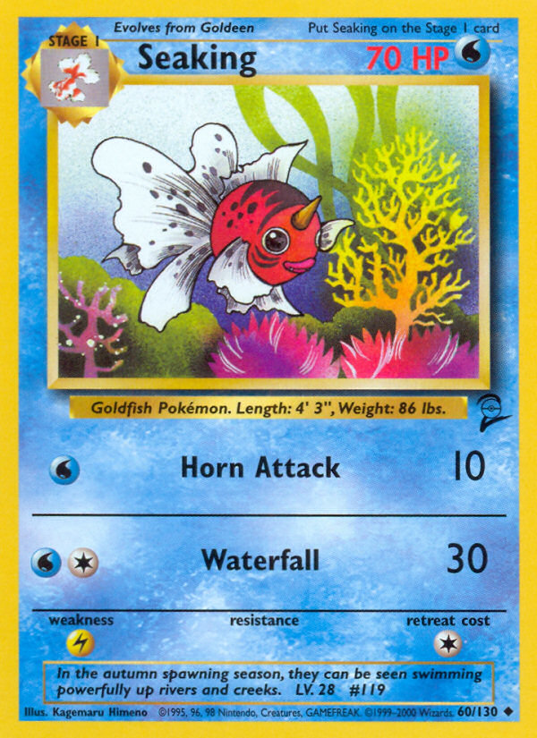 Seaking — illustrated card
