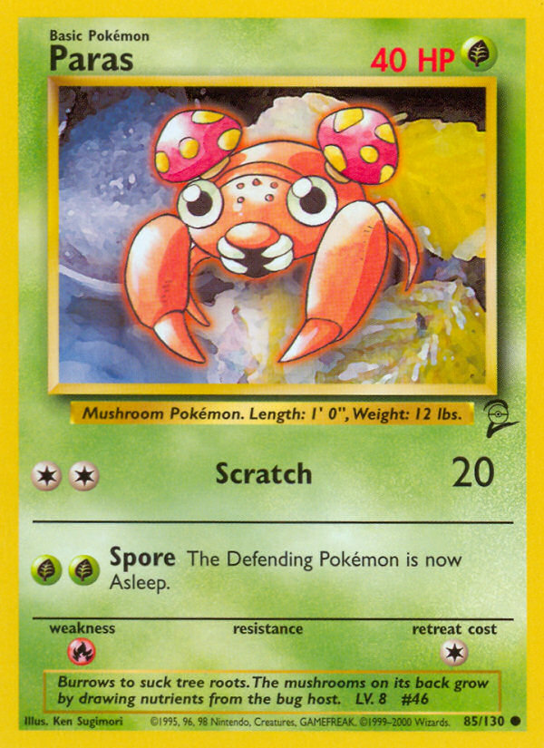 Paras — illustrated card