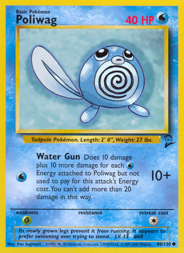 Poliwag — illustrated card