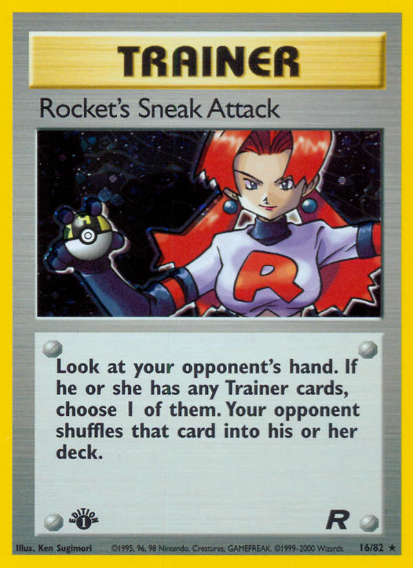 Rocket's Sneak Attack — illustrated card