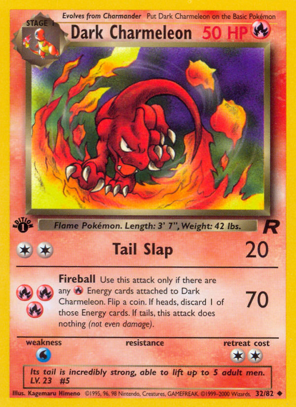 Dark Charmeleon — illustrated card