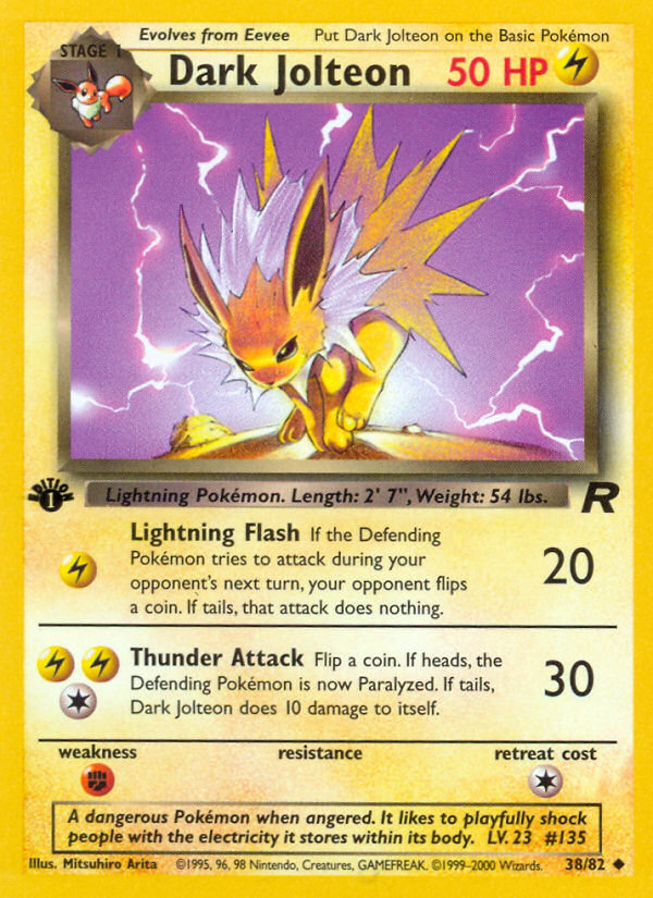 Dark Jolteon — illustrated card