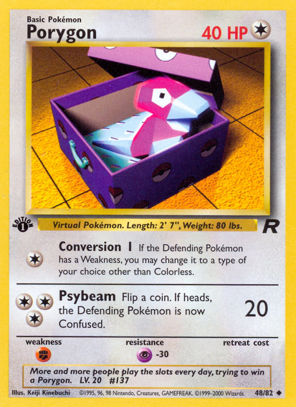 Porygon — illustrated card