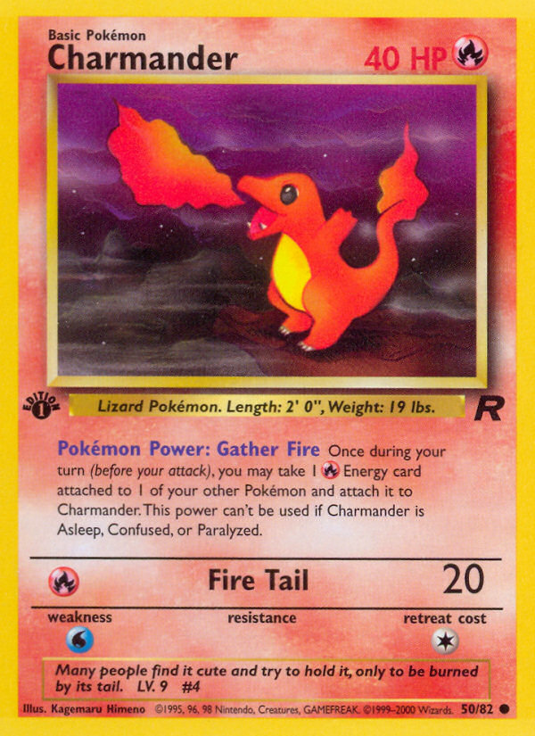Charmander — illustrated card