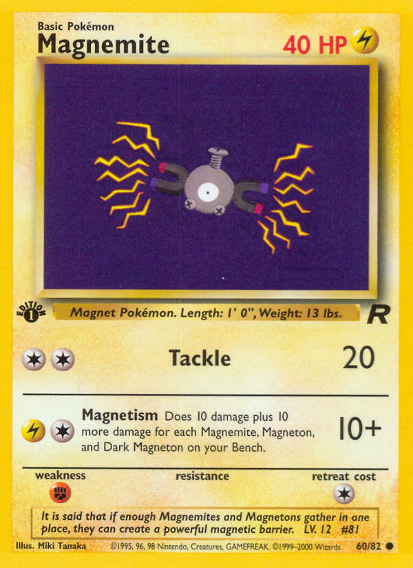 Magnemite — illustrated card