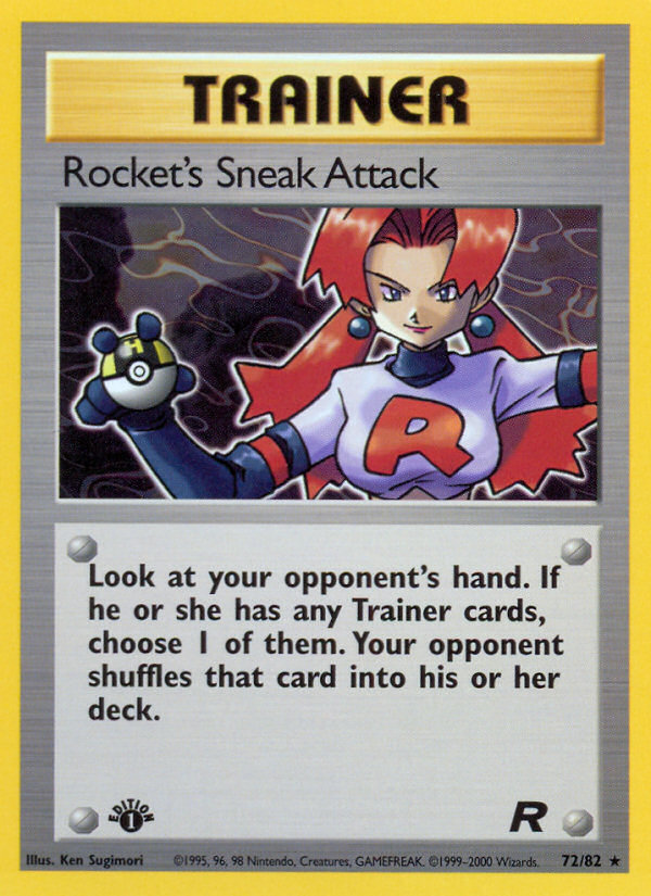 Rocket's Sneak Attack — illustrated card
